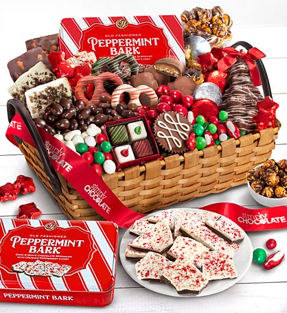 Simply Chocolate® Supreme Celebrate the Season Basket